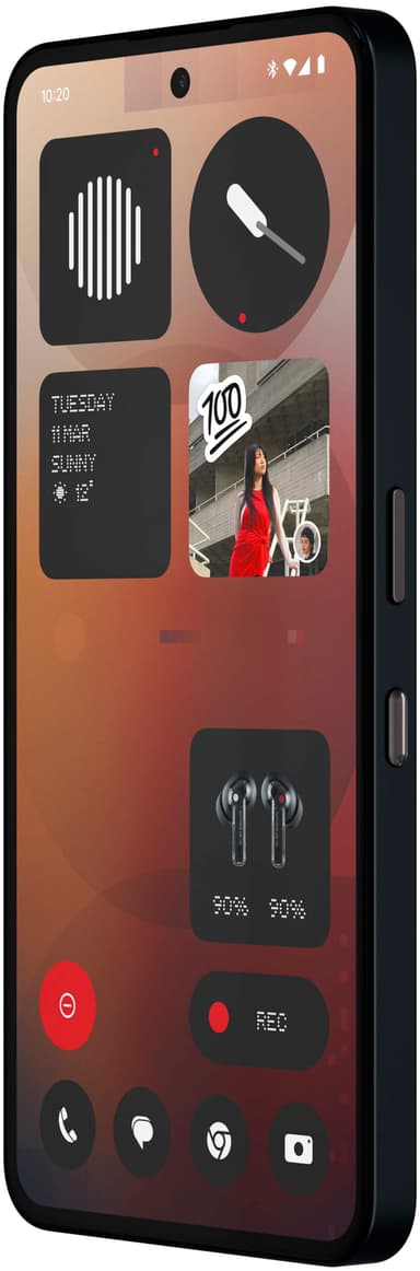 Nothing Phone (3a) 5G smartphone 8/128GB (svart)
