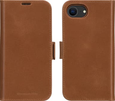 Dbramante1928 Lynge MagSafe iPhone 16e plånboksfodral (tan)