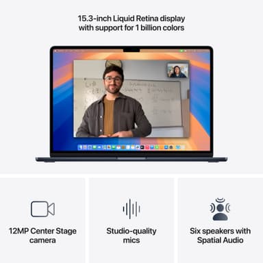 MacBook Air 15 M4 24/512GB (Midnight)