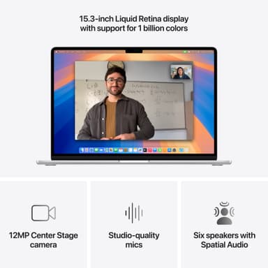 MacBook Air 15 M4 16/256GB (Silver)