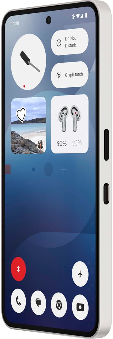 Nothing Phone (3a) 5G smartphone 12/256GB (vit)