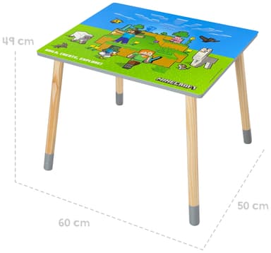 Phoenix Minecraft bord och stolar set