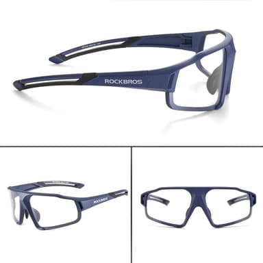 Rockbros SP216BL Photochromic UV400 Cykelglasögon - Blå