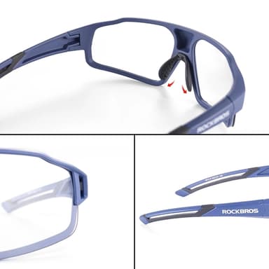 Rockbros SP216BL Photochromic UV400 Cykelglasögon - Blå