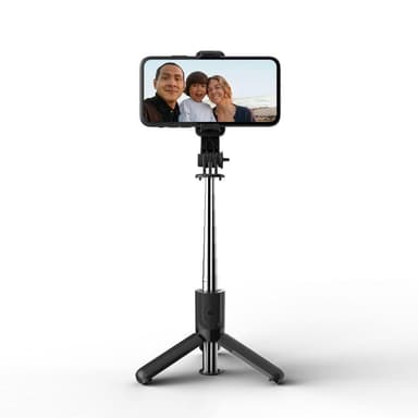 Trådlös Selfiestick Tripod L02S - Svart