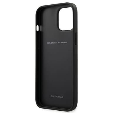Ferrari Case iPhone 12 Pro Max Skal Perforated - Svart