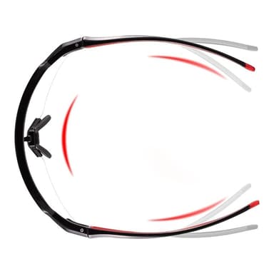 Rockbros photochromic UV400 Cykelglasögon - Svart/Röd