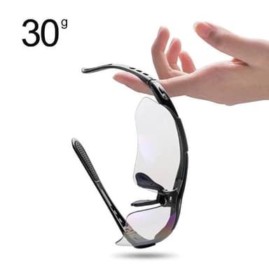 Rockbros photochromic UV400 Cykelglasögon - Röd