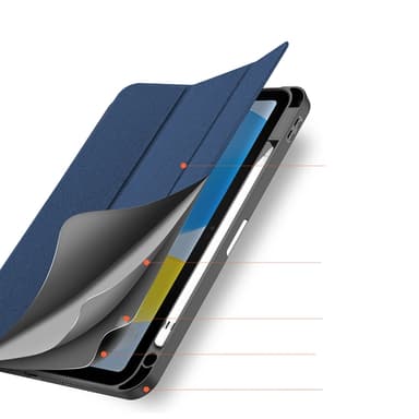 Dux Ducis iPad 10.9 (2022) Fodral Domo - Blå
