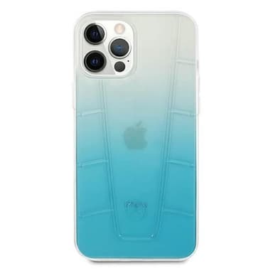 Mercedes Case skal Transparent Line iPhone 12 Pro Max skal Blå