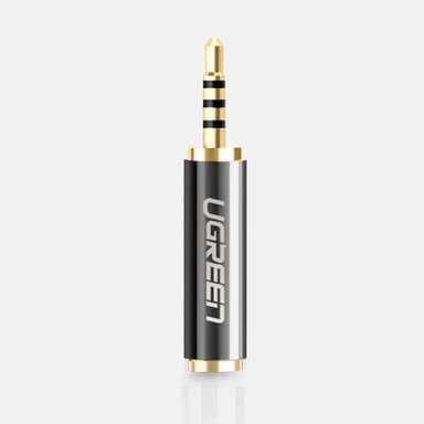 Ugreen Audio Adapter Jack 3.5mm Female Till Jack 2.5mm Male - Svart