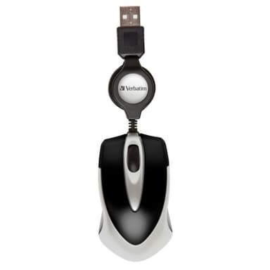 Verbatim Optisk Mus USB-A 1000 dpi Go Mini - Svart