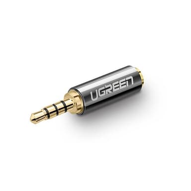 Ugreen Audio Adapter Jack 3.5mm Female Till Jack 2.5mm Male - Svart