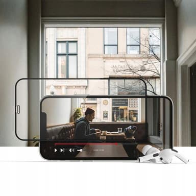 Hofi Motorola Edge 30 Neo Härdat Glas Skärmskydd Pro+ - Svart