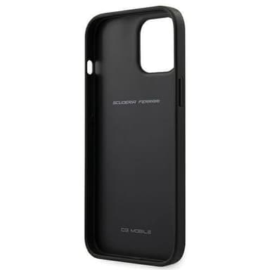 Ferrari Case iPhone 12 Pro Max Skal Off Track Perforated Röd