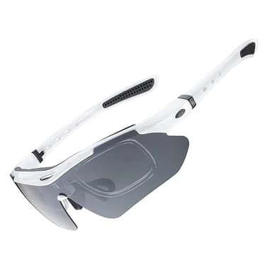 Rockbros photochromic UV400 Cykelglasögon - Vit