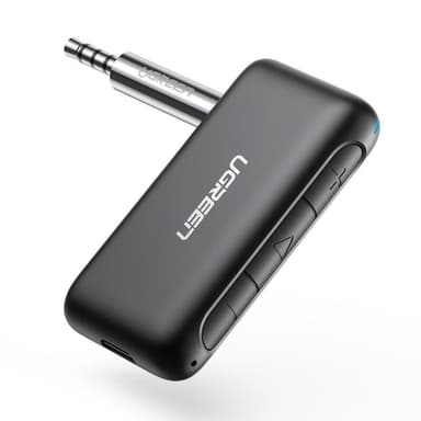 Ugreen Bluetooth Audio Receiver AUX mini jack till Bil Svart