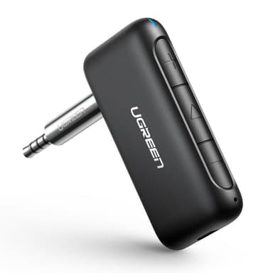 Ugreen Bluetooth Audio Receiver AUX mini jack till Bil Svart