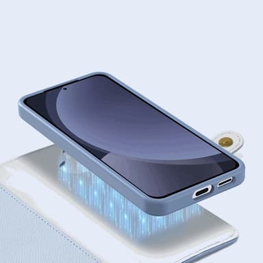 Dux Ducis Galaxy S25 Plånboksfodral MagSafe Äkta Läder