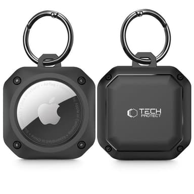 Tech-Protect Apple AirTag Skal Rough Pro - Svart