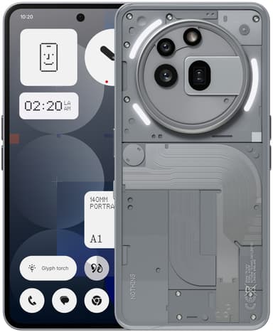 Nothing Phone (3a) Pro smartphone 12/256GB (grå)