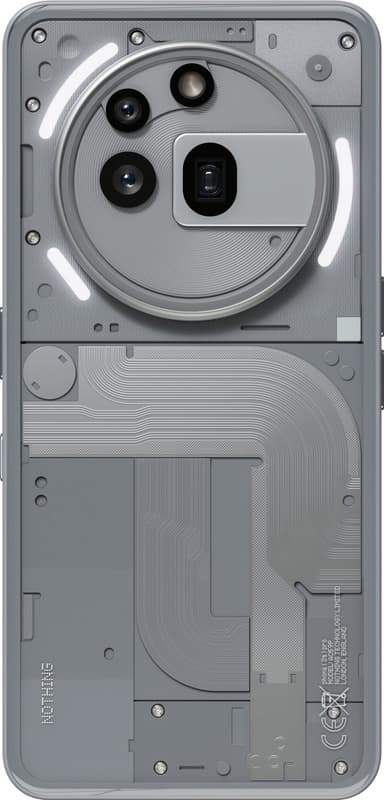 Nothing Phone (3a) Pro smartphone 12/256GB (grå)