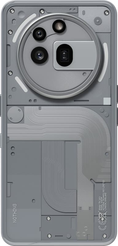 Nothing Phone (3a) Pro smartphone 12/256GB (grå)