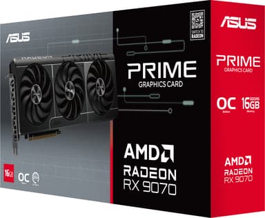 Asus PRIME RX 9070 OC grafikkort