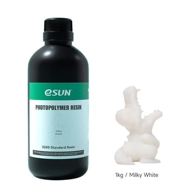 eSUN S200 Resin 1kg - Mjölkvit