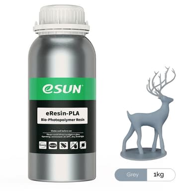 eSUN eResin -PLA 1.0kg - Grå