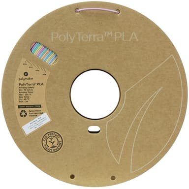 Polyterra PLA Gradient - 1kg Pastell Rainbow