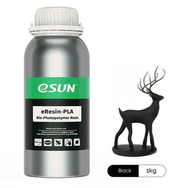 eSUN eResin -PLA 1.0kg - Svart