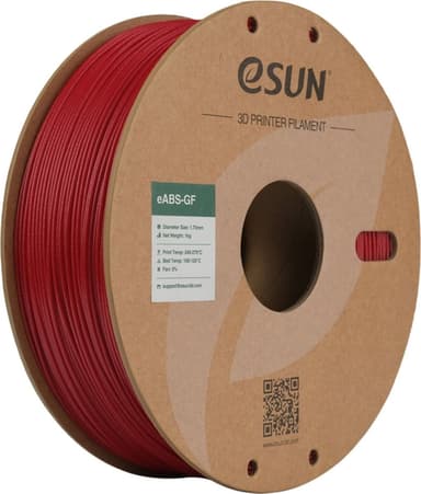 eSUN ABS-GF 1kg - Brandbil Röd