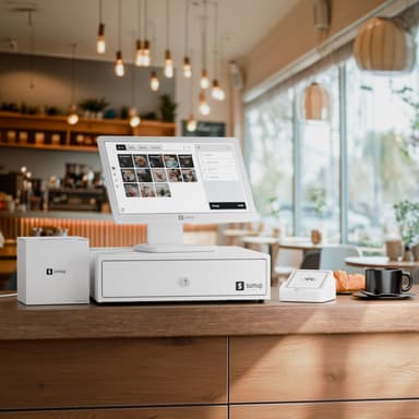 SumUp Point of Sale-system Lite med Solo-kortläsare (vit)