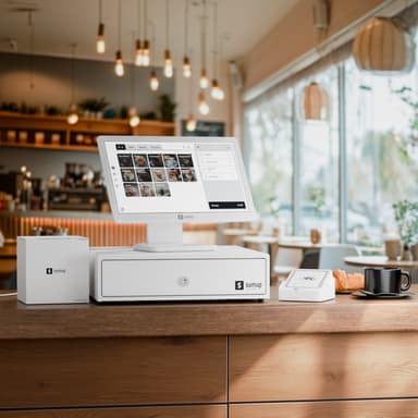 SumUp Epson kvittoskrivare (vit)