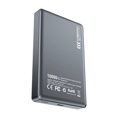 Choetech powerbank B739 10000mAh 20W PD tunn (svart)