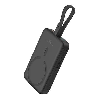 Powerbank Baseus Magnetic Mini 10000mAh, Lightning 20W MagSafe (svart)