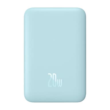 Powerbank Baseus Magnetic Mini 10000mAh, USB-C 20W MagSafe (blå)