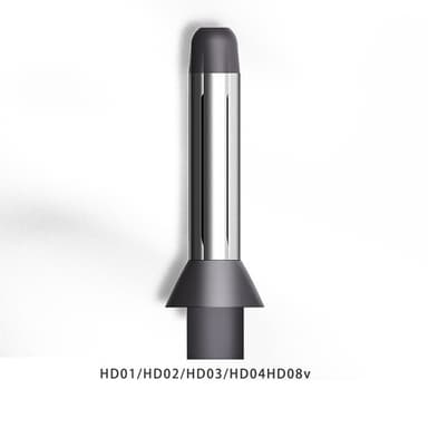 Silver Curling Diffuser för Dyson Supersonic hårfön HD01 HD02 HD03 HD0