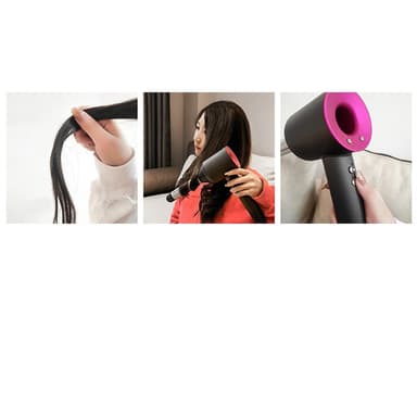 Silver Curling Diffuser för Dyson Supersonic hårfön HD01 HD02 HD03 HD0