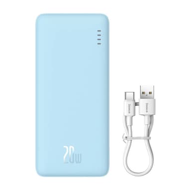 Baseus Airpow 20000mAh 20W powerbank (blå)