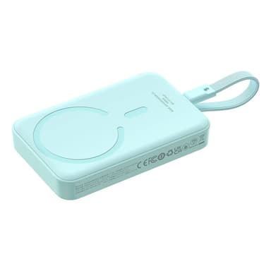 Powerbank Baseus Magnetic Mini 10000mAh, USB-C 30W MagSafe (blå)