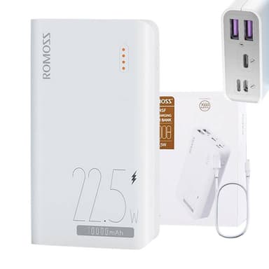 Powerbank Romoss SENSE4SF 10000mAh, 22,5W (vit)