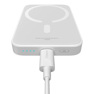 Powerbank Baseus Magnetic Mini 6000mAh 20W MagSafe (vit)