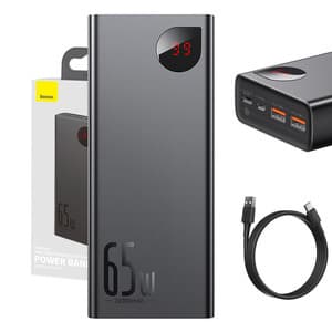 Powerbank Baseus Adaman Metal 20000mAh PD QC 3.0 65W 2xUSB + USB-C + m