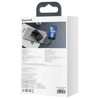 Powerbank Baseus Qpow PRO med Lightning-kabel, USB-C-port och USB 2000