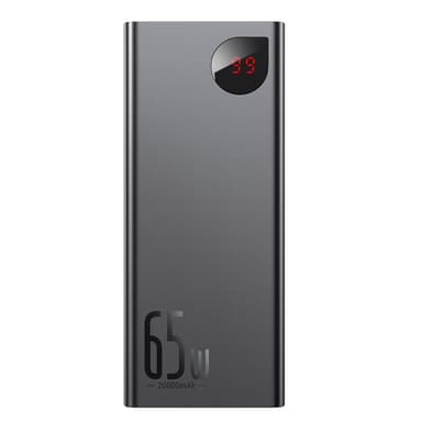 Powerbank Baseus Adaman Metal 20000mAh PD QC 3.0 65W 2xUSB + USB-C + m