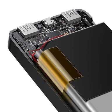 Powerbank Baseus Bipow 30000mAh,15W (svart)