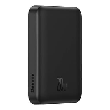 Powerbank Baseus Magnetic Mini 10000mAh, USB-C 20W MagSafe (svart)