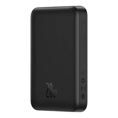 Powerbank Baseus Magnetic Mini 10000mAh, USB-C 20W MagSafe (svart)